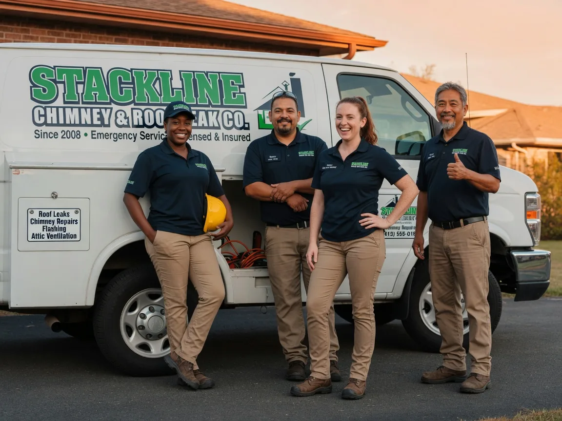 Chimney flashing repair company in Harper, KS